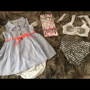 Baby Girl Beach Ready Outfit